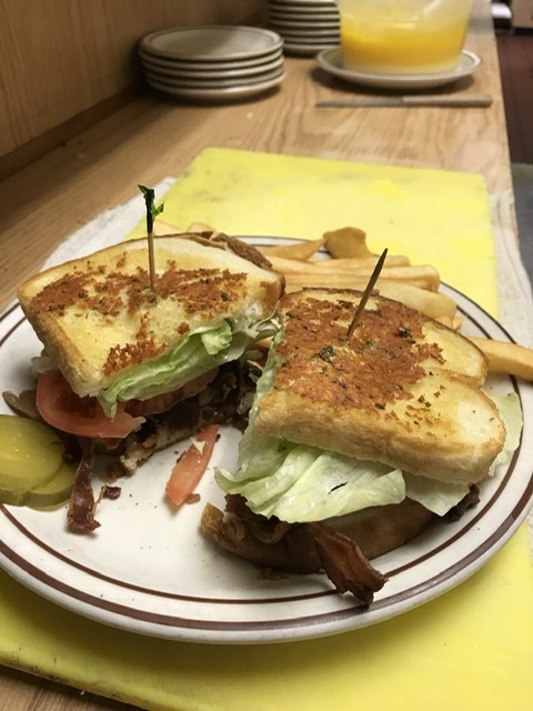 Order BLT Sandwich  food online from Waffles Breakfast & Lunch store, Salinas on bringmethat.com
