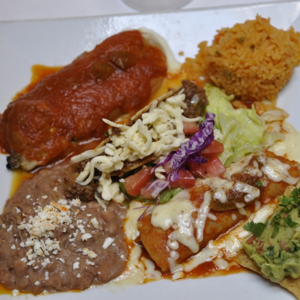 Order Combinacion Fiesta food online from El Nuevo Mexicano store, Roswell on bringmethat.com