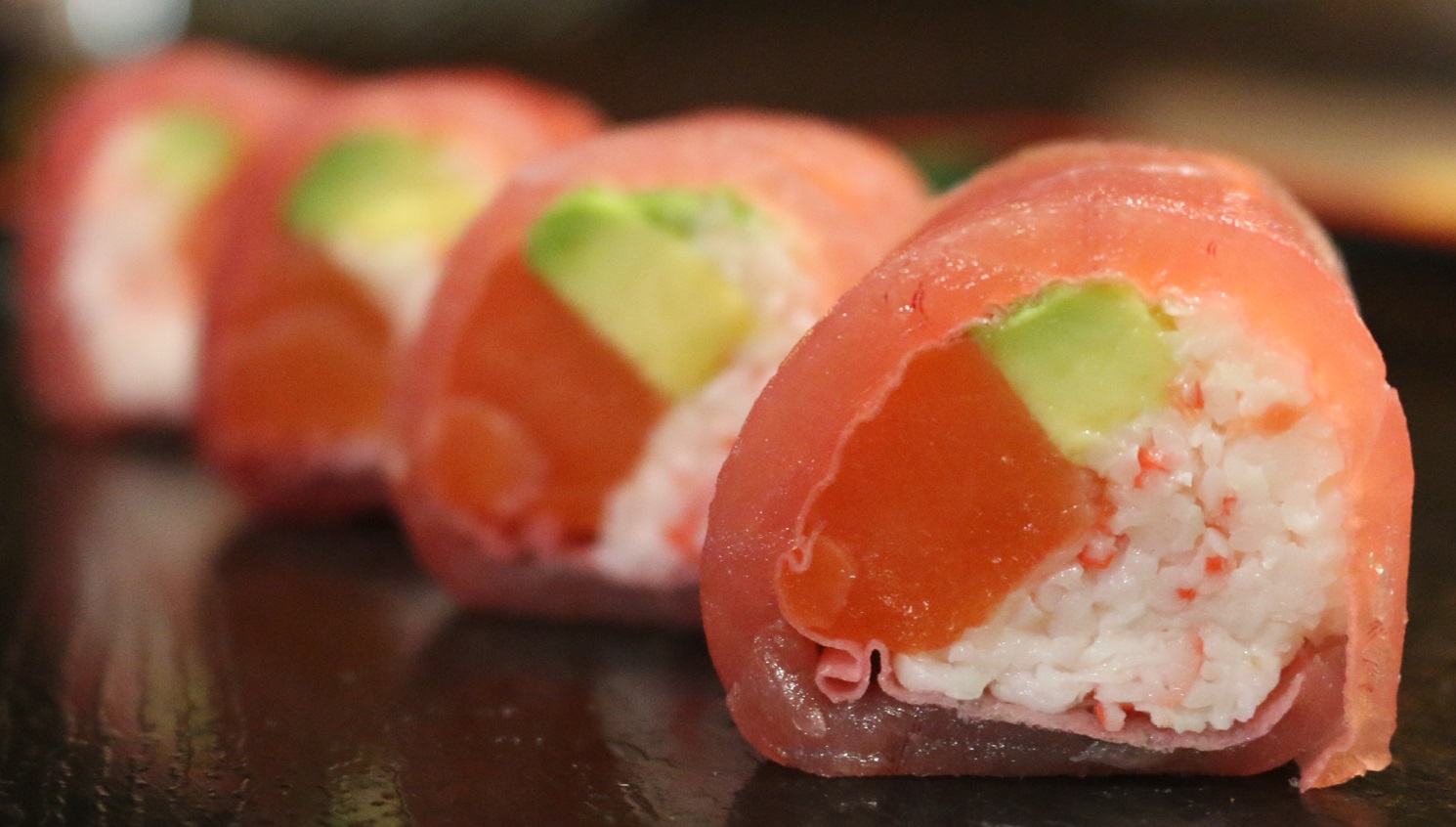 Order Love Love Roll food online from Kaze Sushi & Hibachi store, Mesquite on bringmethat.com