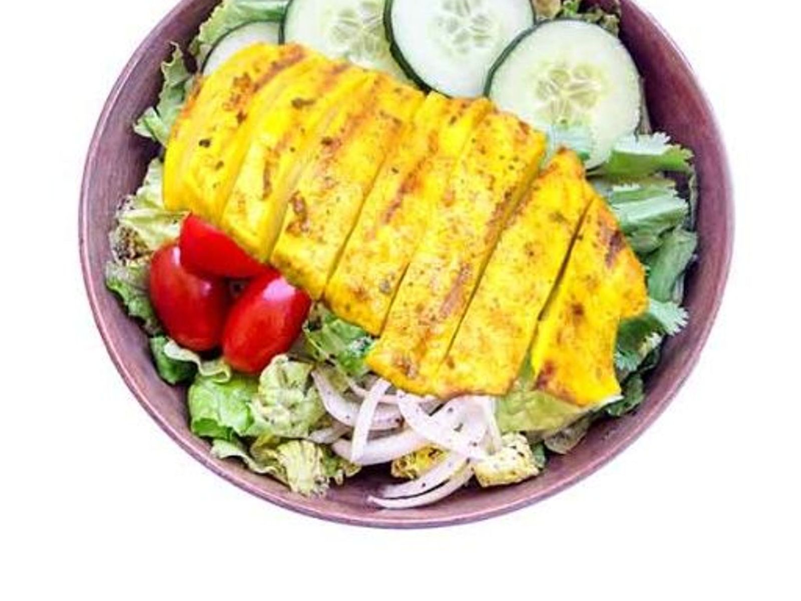 Order MEDITERRANEAN SALAD w/ CHICKEN food online from Chicago Gyros store, Phoenix on bringmethat.com