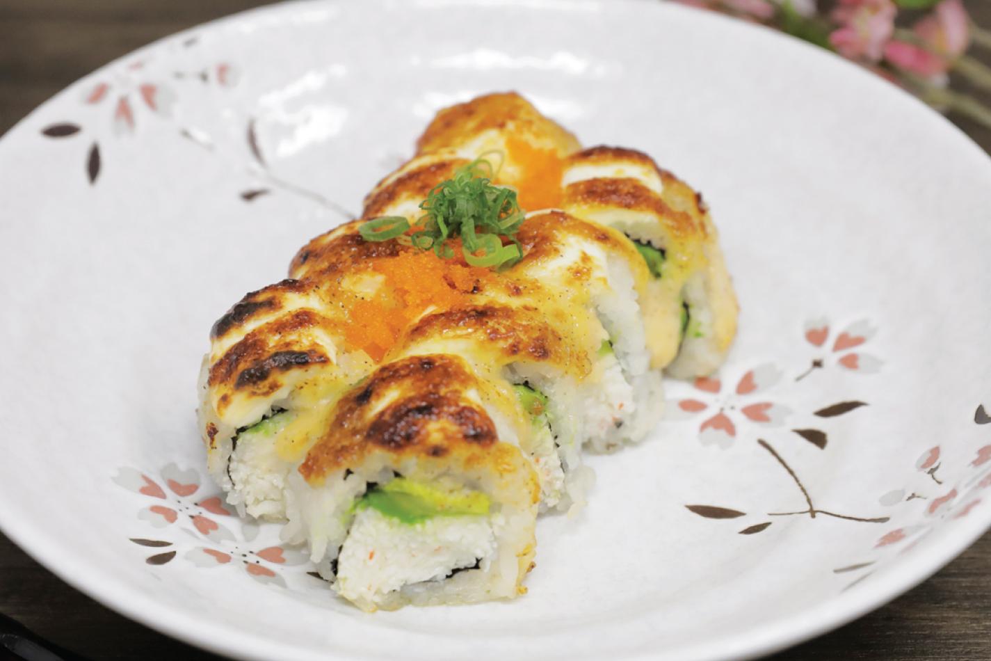 Order Cali-Land Roll food online from California Rock'n Sushi store, Los Angeles on bringmethat.com