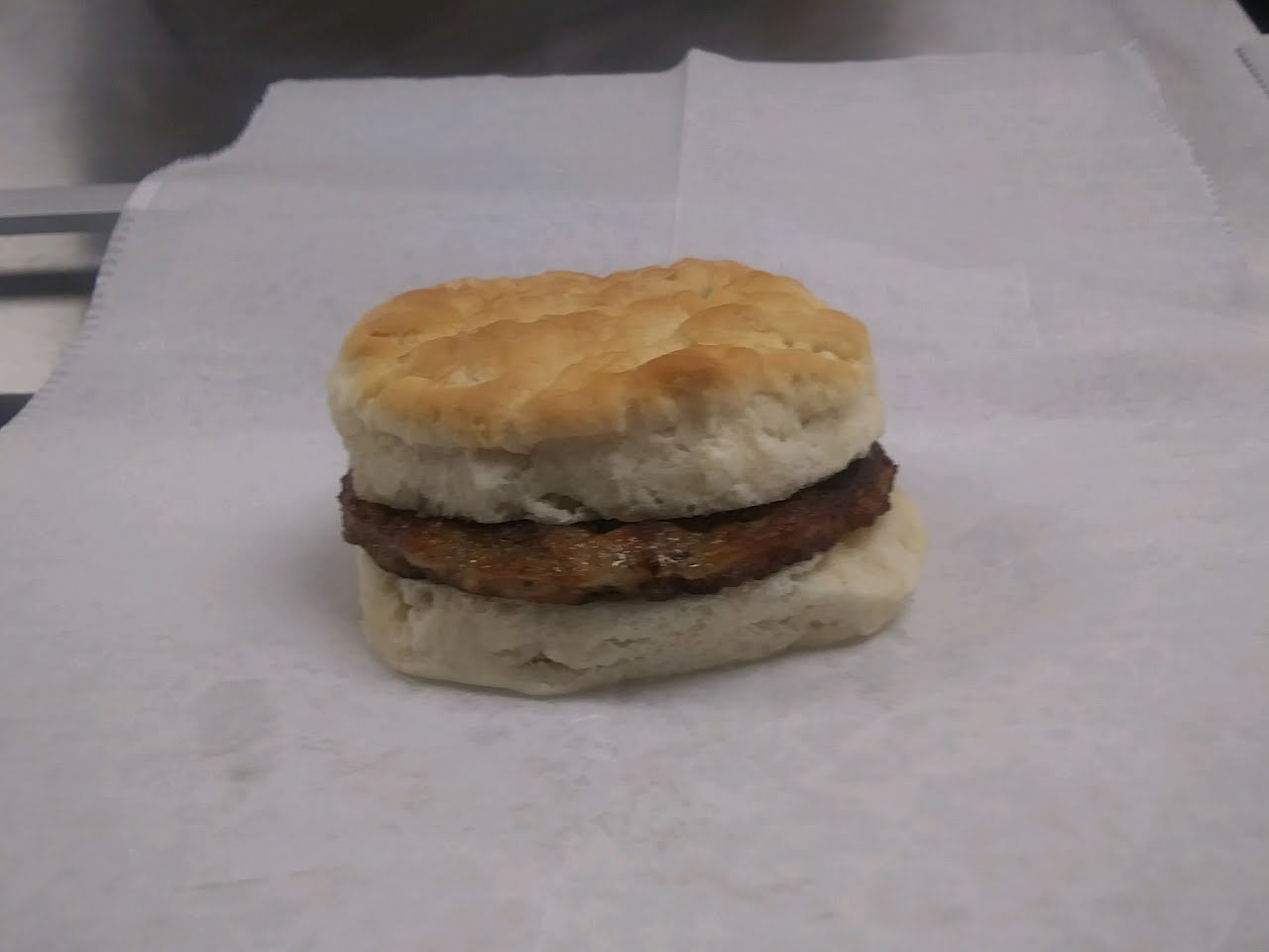 Order Sausage Biscuit food online from The Sheik store, Starke on bringmethat.com