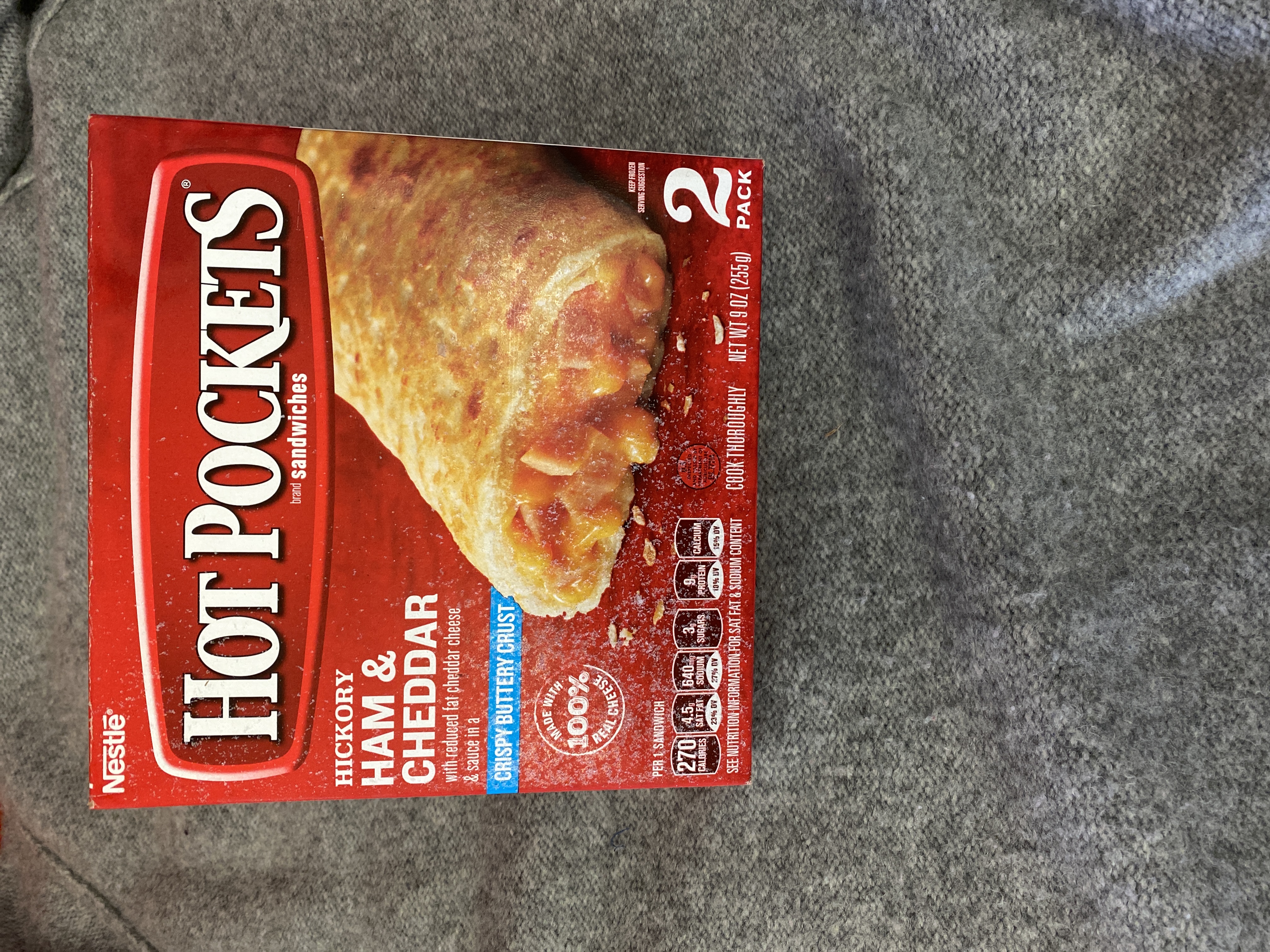 Order 2 Pack Hot Pocket Ham and Cheddar food online from Just Dash It store, Englewood on bringmethat.com