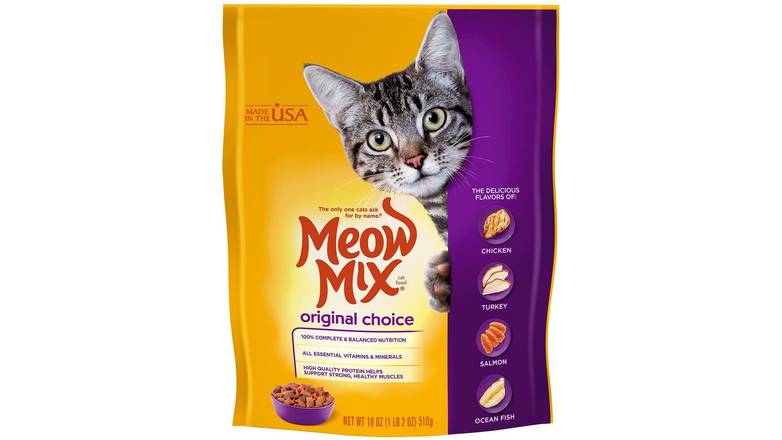 Order Meow Mix Original Choice food online from Trumbull Mobil store, Trumbull on bringmethat.com