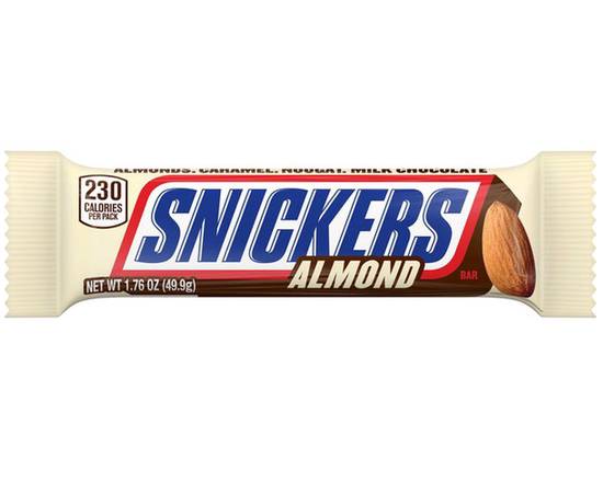 Order Snickers Almond Bar (1.76 oz) food online from Loma Mini Market store, Long Beach on bringmethat.com
