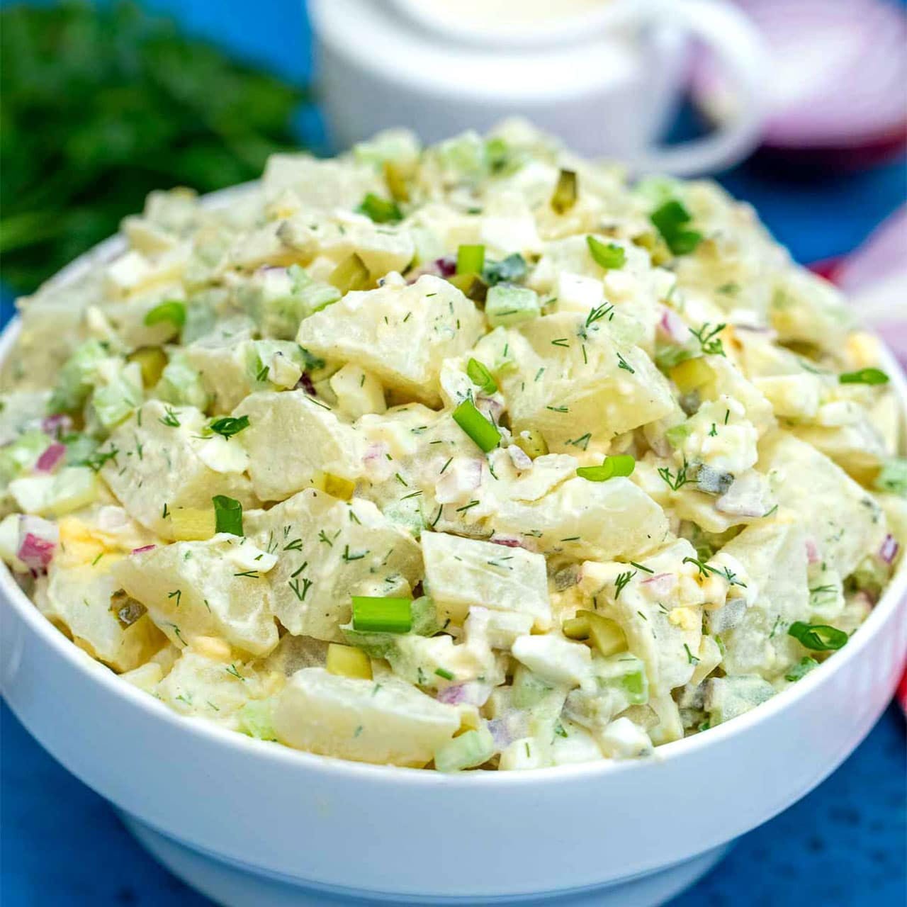 Order Potato Salad - Side food online from San Remo Pizzeria store, San Diego on bringmethat.com