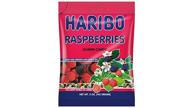 Order Haribo Raspberries Gummi Candy food online from Route 7 Food Mart store, Norwalk on bringmethat.com