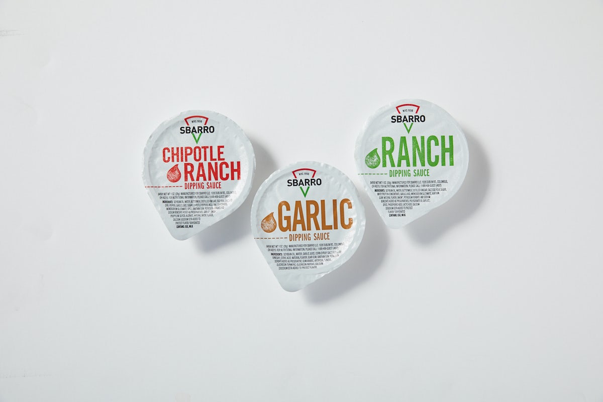 Order Dipping Cups food online from Sbarro store, Rosemont on bringmethat.com