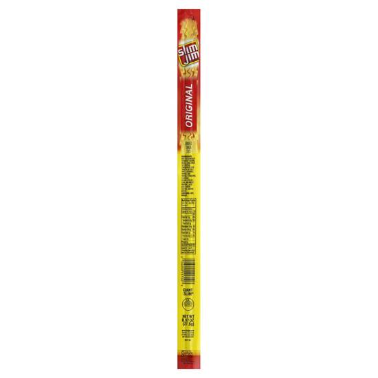 Order Slim Jim Snack Stick Smoked Original (0.97 oz) food online from Rite Aid store, Yamhill County on bringmethat.com