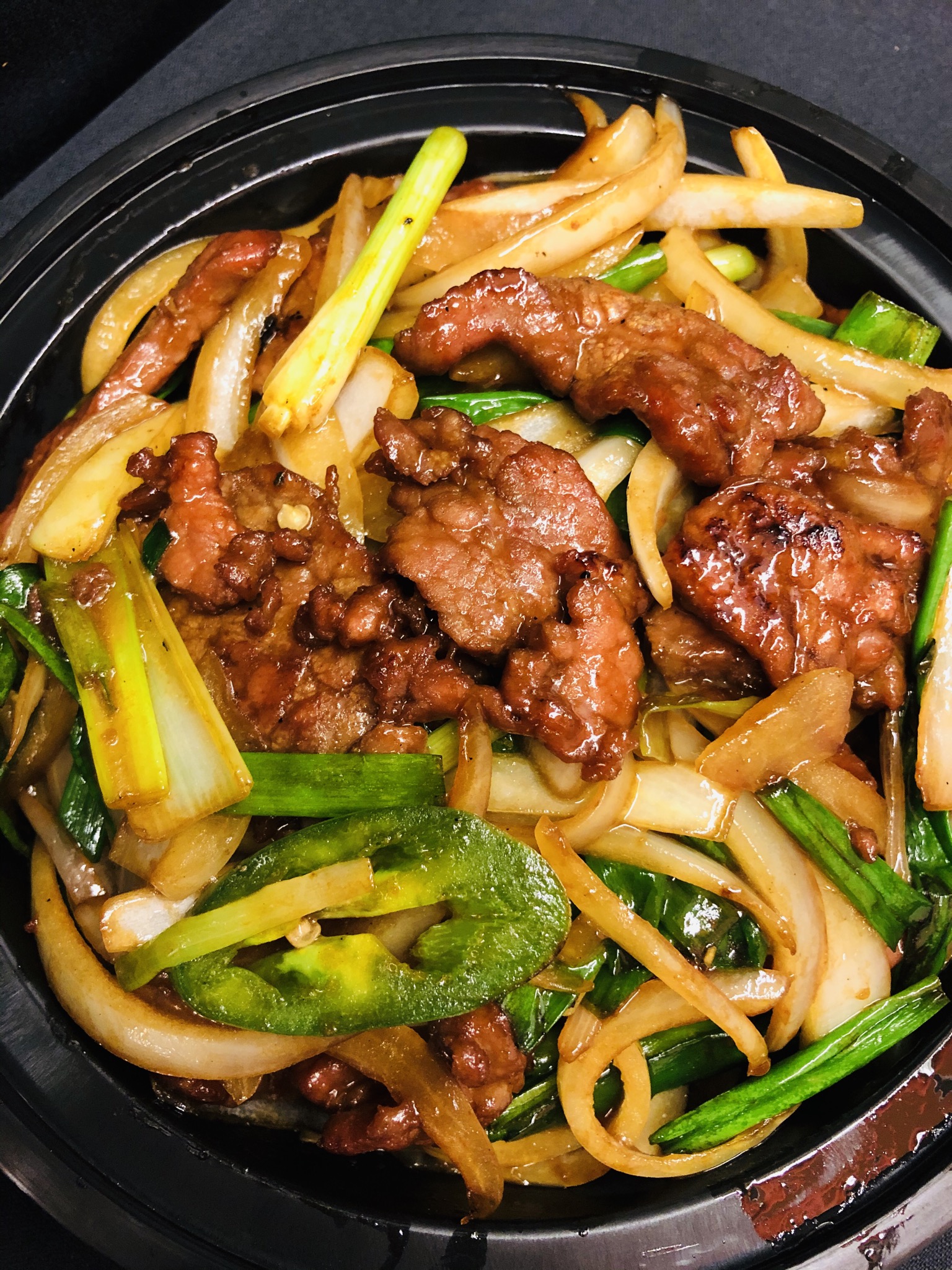 Order Mongolian Beef Dinner food online from Pepper Asian Bistro II store, Denver on bringmethat.com