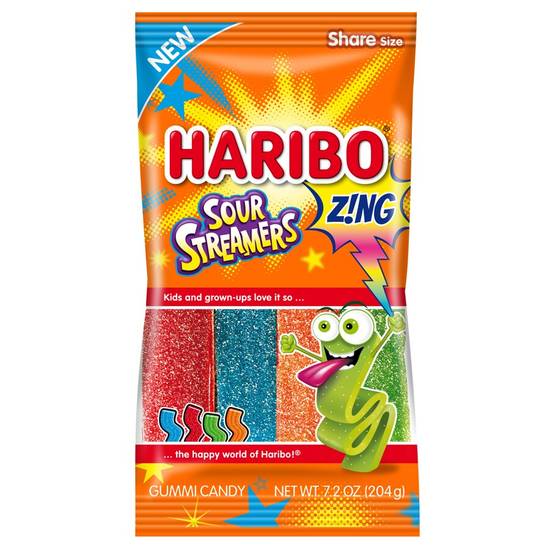 Order Haribo Z!NG Sour Streamers, 7.2 OZ food online from Cvs store, DES MOINES on bringmethat.com