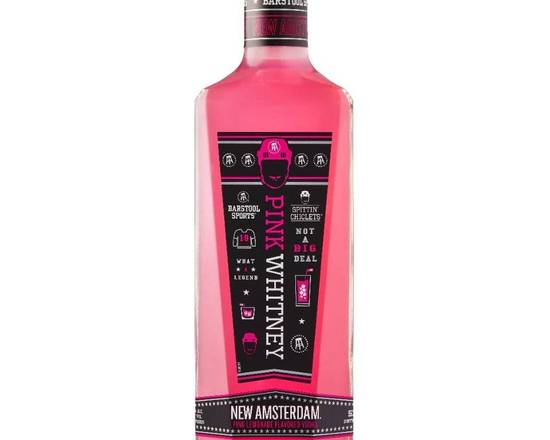 Order New Amsterdam Pink Whitney, 750mL vodka food online from Tejas Liquor store, Austin on bringmethat.com