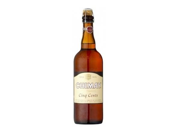 Order Chimay Tripel / Cinq Cents - 750ml Bottle food online from Goody Goody Liquor store, Houston on bringmethat.com