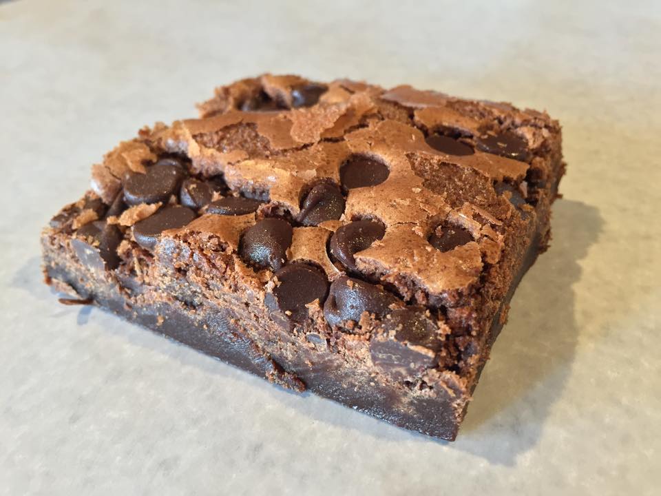 Order Chocolate Chip Brownie  food online from Inbound Pizza store, Allston on bringmethat.com