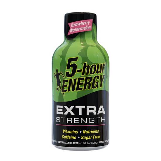 Order 5-hour ENERGY® Shot, Extra Strength, Strawberry Watermelon, 1.93 oz food online from Exxon Food Mart store, Port Huron on bringmethat.com