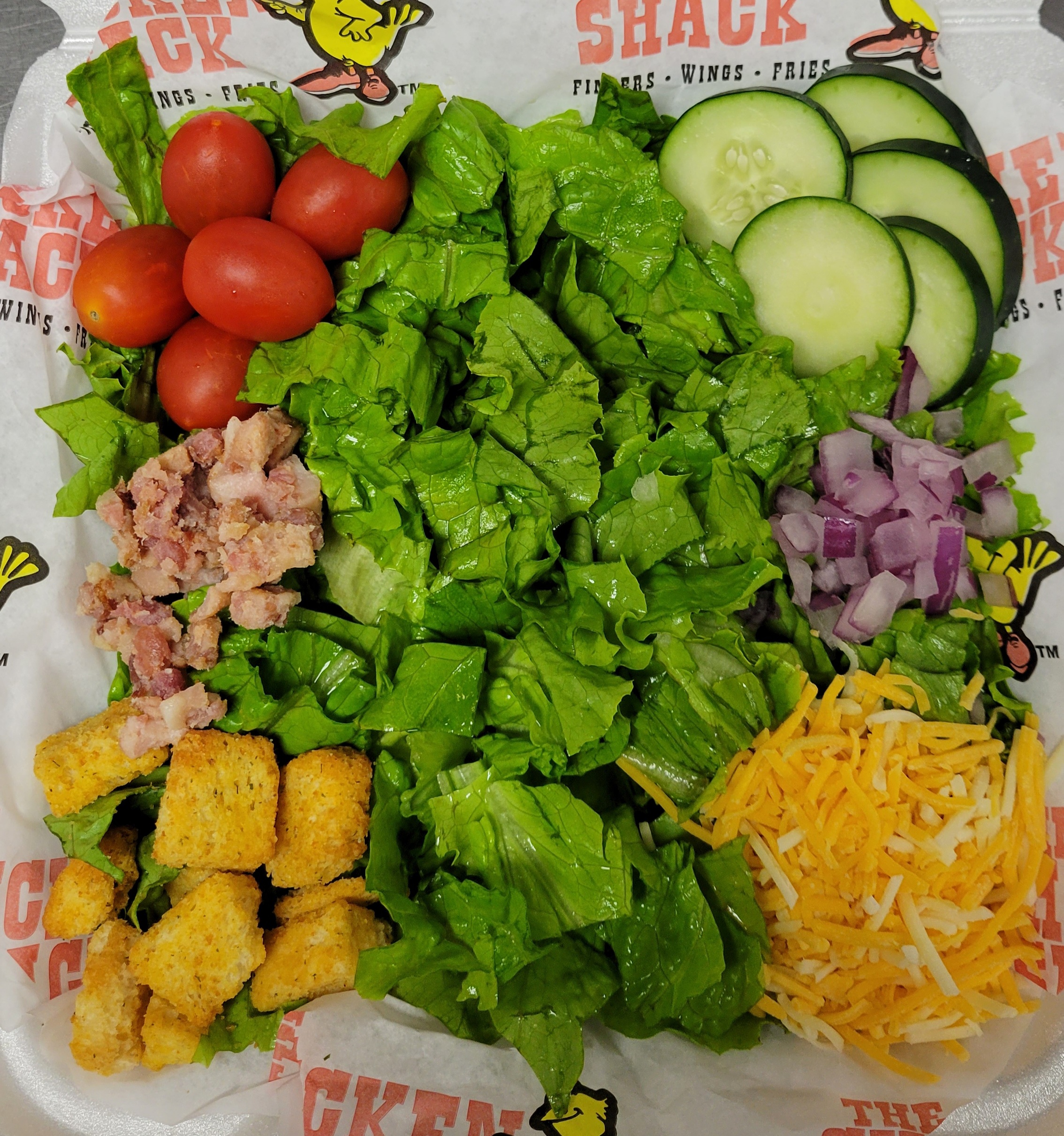 Order Shack Salad food online from The Chicken Shack store, Keizer on bringmethat.com