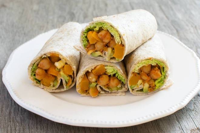 Order The Cholay Wrap food online from Indian Naan Ritto store, Santa Clara on bringmethat.com