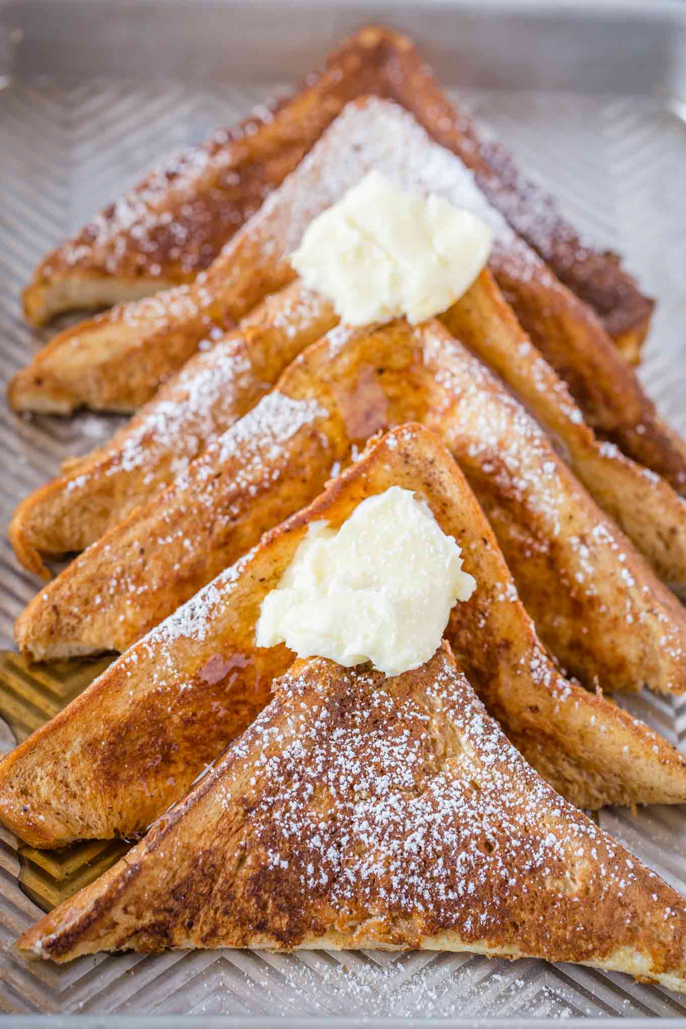 Order French Toast food online from Mediterranean Grill And Bar store, New York on bringmethat.com