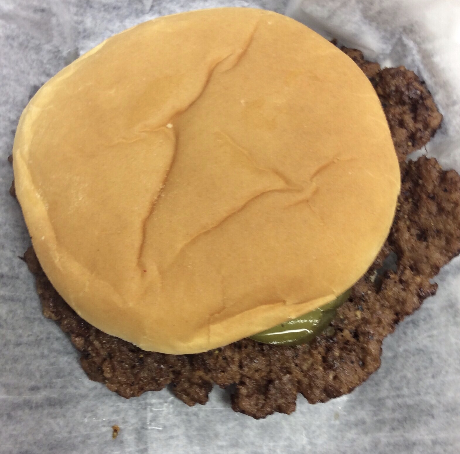 Order 5 oz. Beef cheese burger  food online from 1-11 Coffee Bar store, Chicago on bringmethat.com