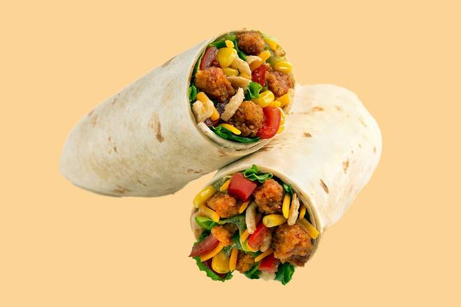Order Smoky BBQ Crispy Chicken Wrap food online from Saladworks store, Middletown on bringmethat.com