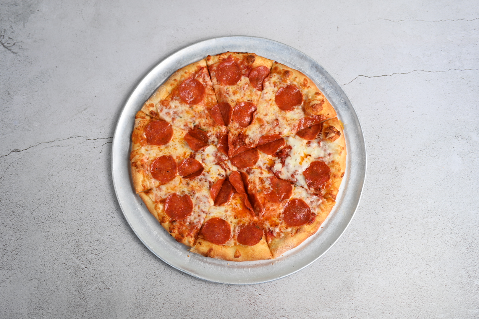 Order Pepperoni Pizza food online from Maria's Italian Kitchen store, Sherman Oaks on bringmethat.com