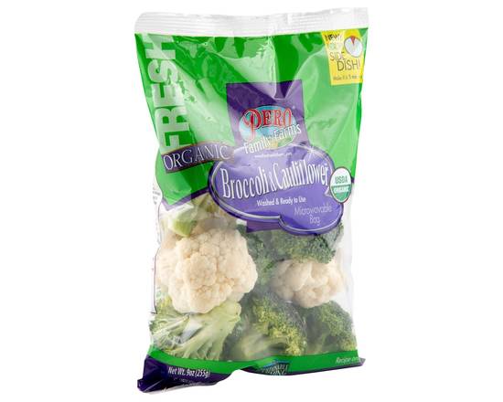 Order Pero Family Farms · Broccoli & Cauliflower (9 oz) food online from Safeway store, Phoenix on bringmethat.com