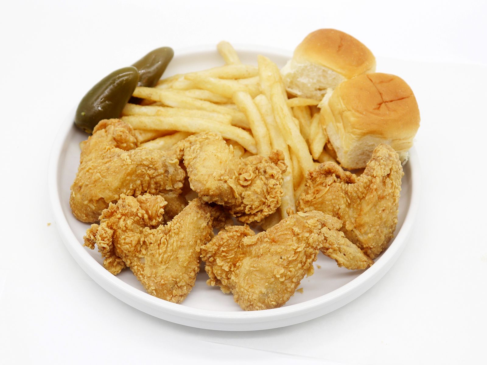 Order 5pc Whole Wings Meal Deal food online from Seashell #6 store, Chicago on bringmethat.com