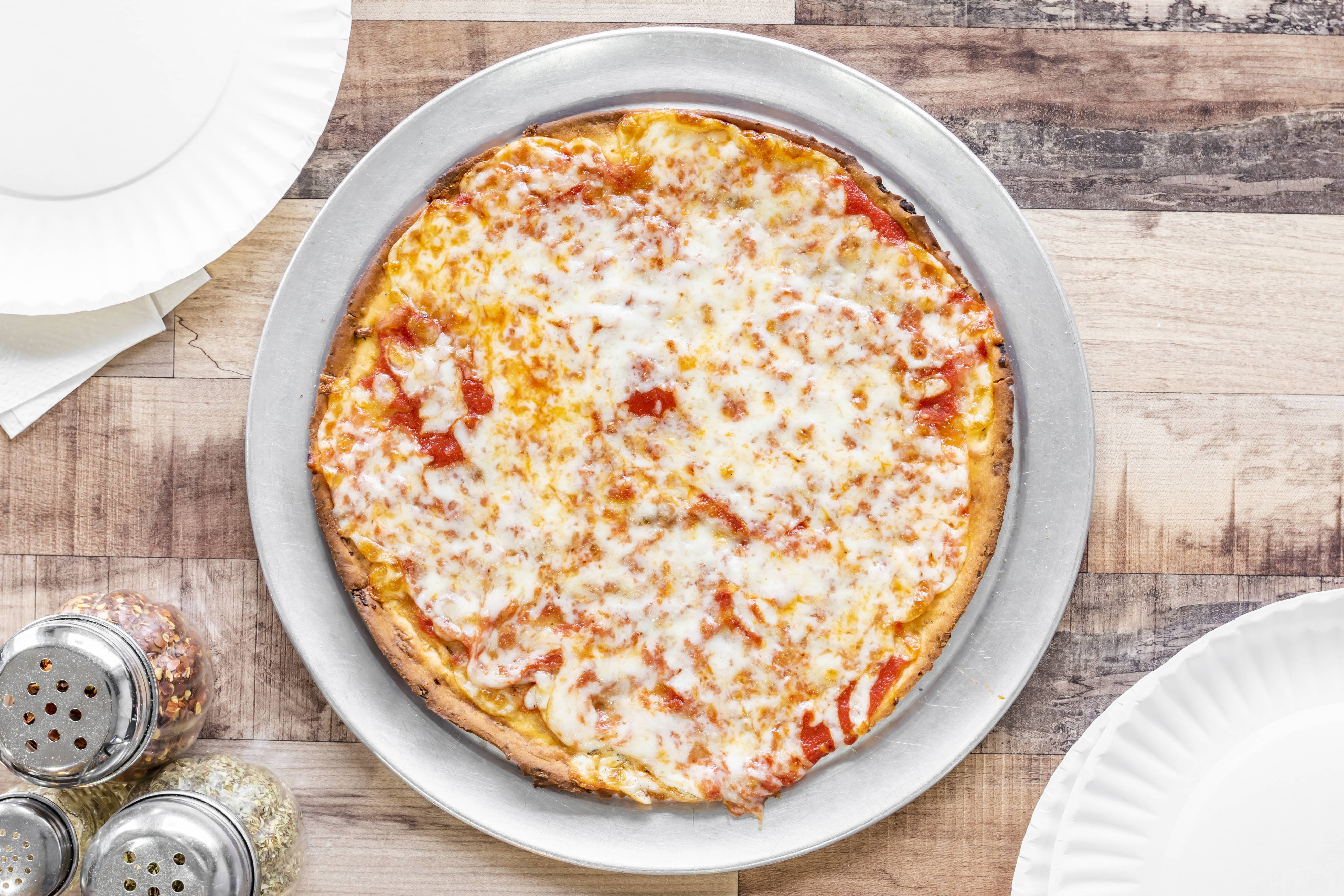 Order Cauliflower Crust Cheese Pizza - Personal food online from Pasquales Pizzeria store, Wall Township on bringmethat.com
