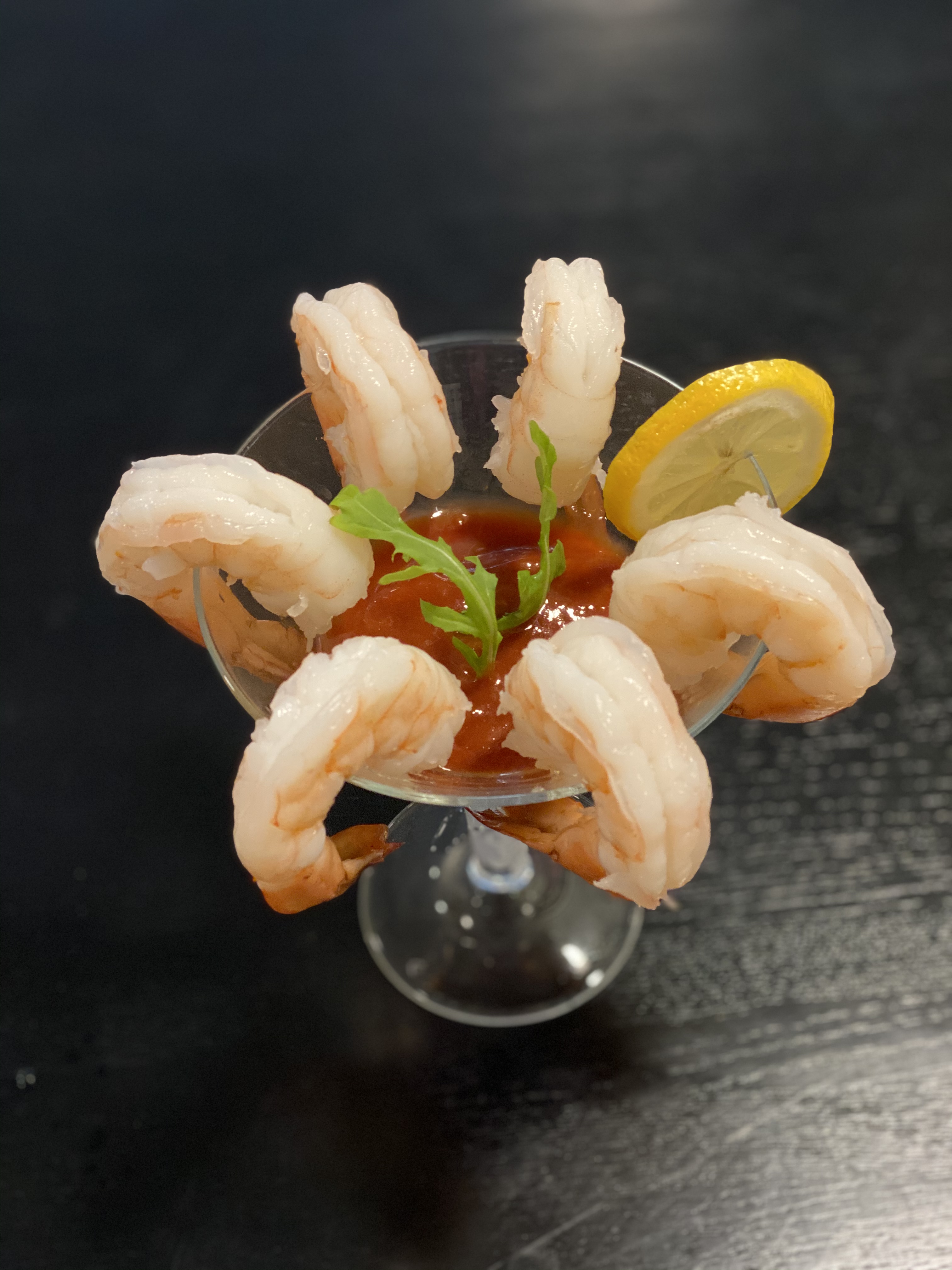 Order Jumbo Shrimp Cocktail (6) food online from Twist Restaurant store, Brooklyn on bringmethat.com