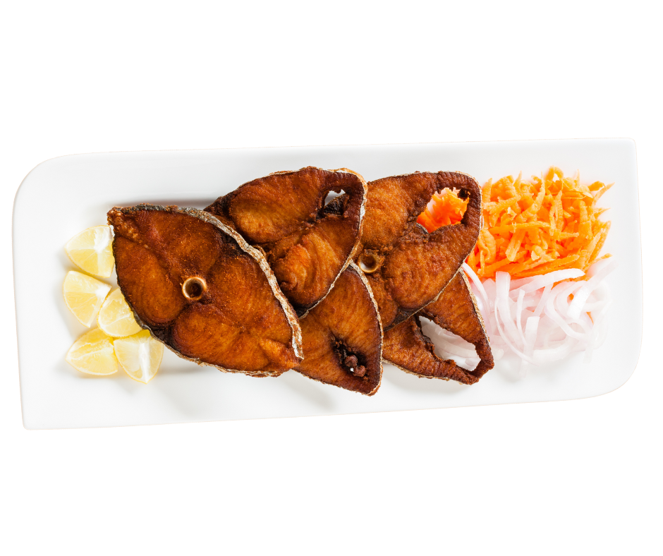 Order Fish Fillet Fry- 5 pieces food online from Spices Of India Kitchen store, Irving on bringmethat.com