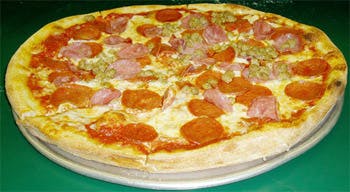 Order Special Pizza - Small 12" food online from Primas Pasta & Pizza Restaurant store, Fort Worth on bringmethat.com