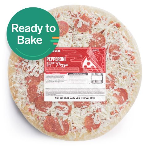 Order Ready to Bake Pizza - Pepperoni food online from 7-Eleven store, DeBary on bringmethat.com