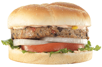 Order Veggie Burger food online from Apollo Burgers store, Draper on bringmethat.com