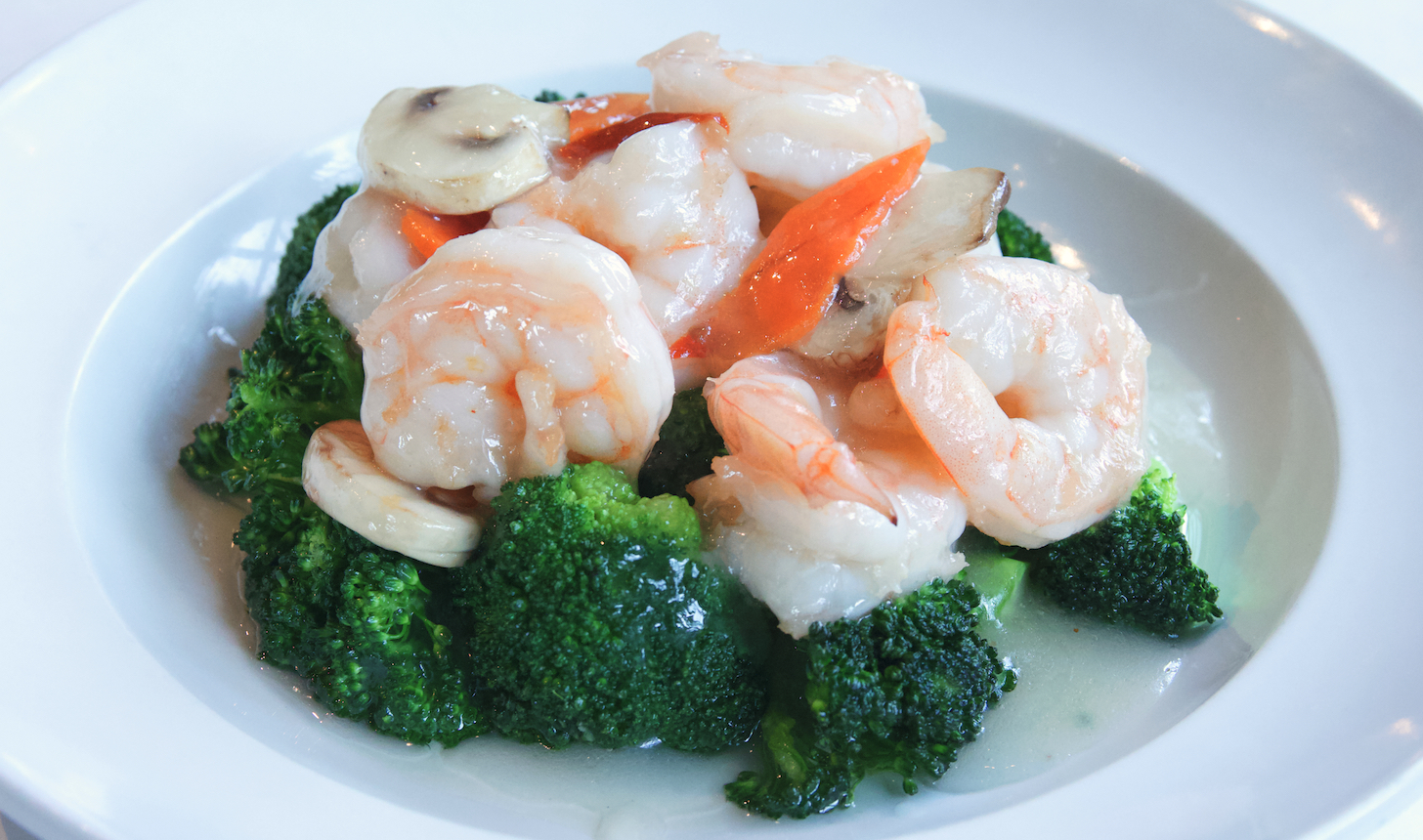 Order Broccoli Shrimp food online from Mon Jin Lau store, Troy on bringmethat.com