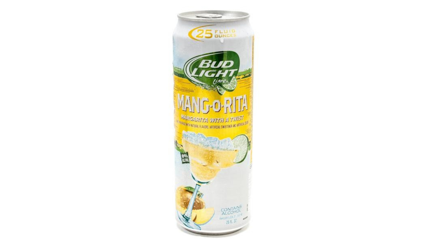 Order Bud Light Mang-O-Rita 25oz Can food online from Golden Rule Liquor store, West Hollywood on bringmethat.com