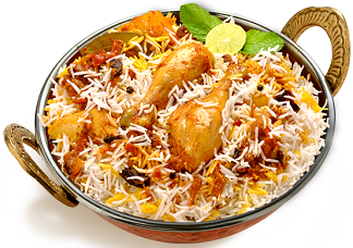 Order Hyderabadi Chicken Dum Biryani (Bone-In) food online from Tikka Masala store, Newark on bringmethat.com