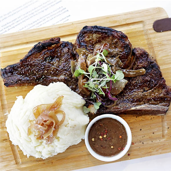 Order Rib Steak Platter food online from Kosher Castle store, Airmont on bringmethat.com