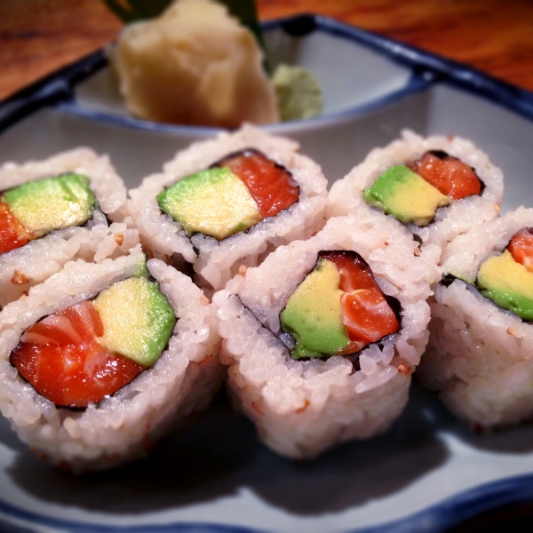 Order Salmon with Avocado Roll food online from Tono Sushi store, Washington on bringmethat.com