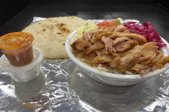 Order Special small plate chicken gyro food online from Soup & Gyro store, New York on bringmethat.com