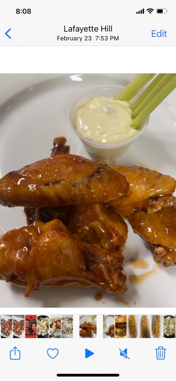 Order Jumbo Wings - 10 Pieces food online from Amici Vicinato store, Lafayette Hill on bringmethat.com