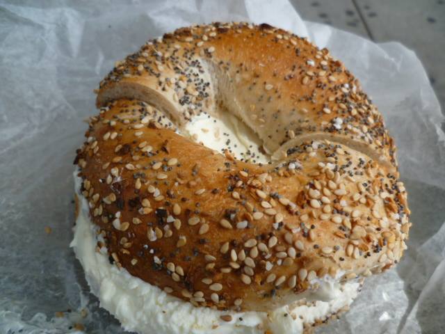 Order Bagel With Spread food online from Xtreme Bean Coffee Co. store, Tempe on bringmethat.com