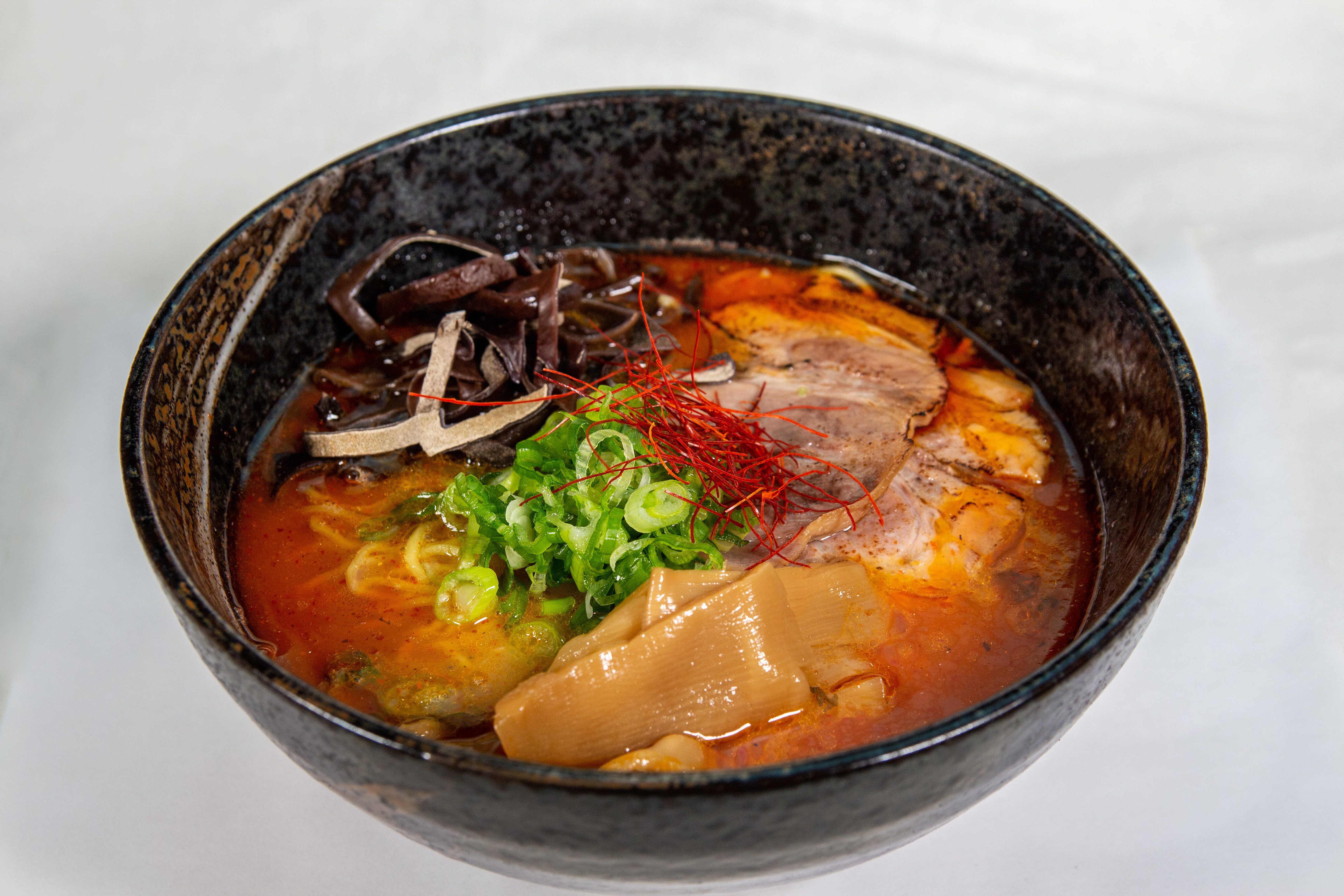 Order Tonkotsu Spicy Ramen food online from Ramen Musashi store, Scarsdale on bringmethat.com