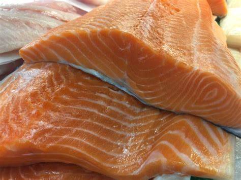 Order Fresh Salmon Fillet (Lb) food online from Ctown Supermarkets store, Uniondale on bringmethat.com