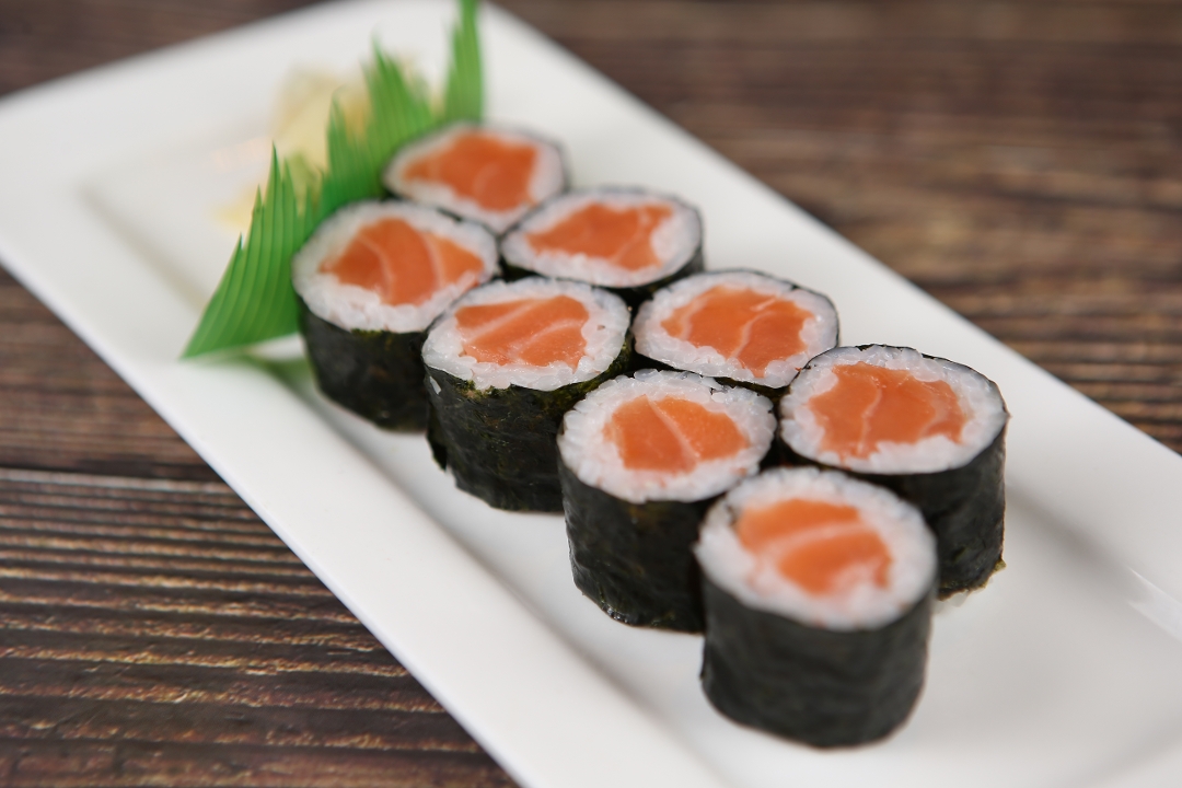 Order Salmon Roll food online from Genki Ya Organic Sushi store, Boston on bringmethat.com