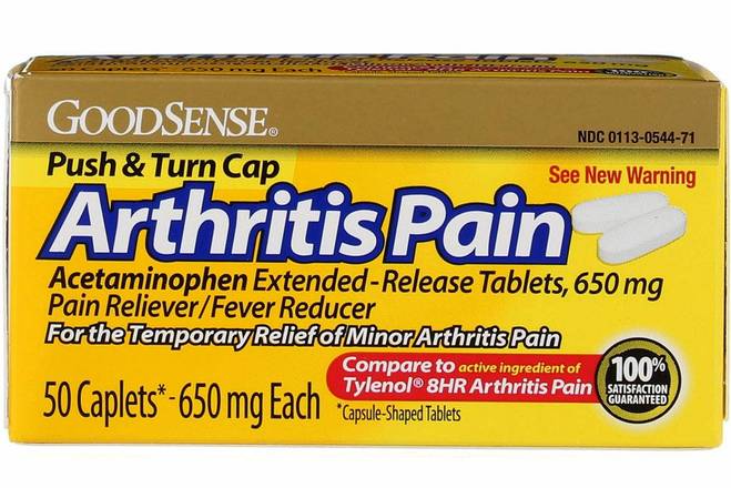 Order Arthritis Pain Reducer - 50 Caplets  food online from East Cooper Family Pharmacy store, Mt Pleasant on bringmethat.com