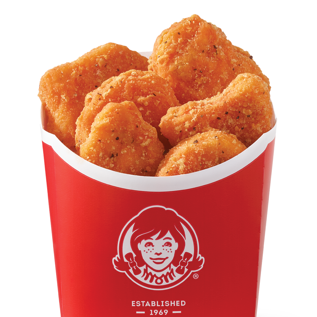Order 6 PC. Spicy Chicken Nuggets food online from Wendy store, San Diego on bringmethat.com