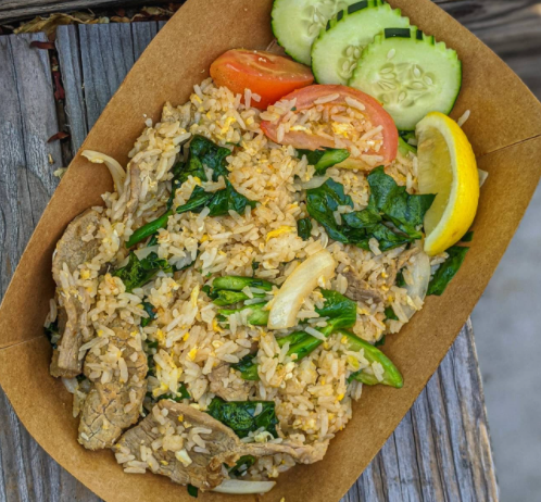 Order Thai Style Fried Rice  food online from 55 Thai Kitchen store, San Diego on bringmethat.com