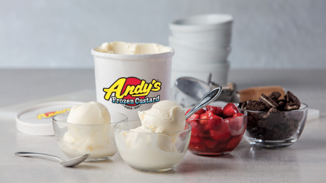 Order Quart Combo food online from Andy Frozen Custard store, Bolingbrook on bringmethat.com