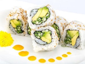 Order Cucumber & Avocado Roll food online from Sake House store, Beaver Dam on bringmethat.com