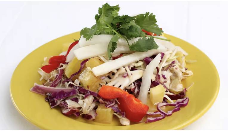 Order Jicama Salad food online from El Huarache Loco store, Larkspur on bringmethat.com